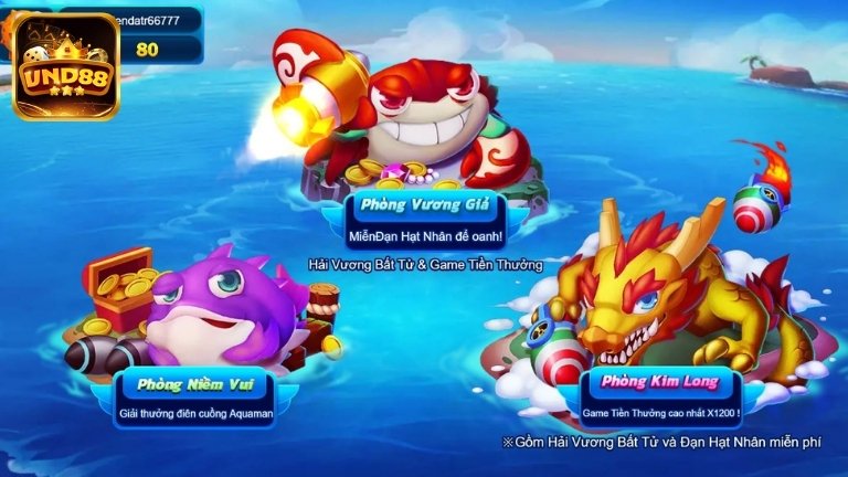 Bombing Fishing – Bùng nổ sát thương, cá to dễ trúng