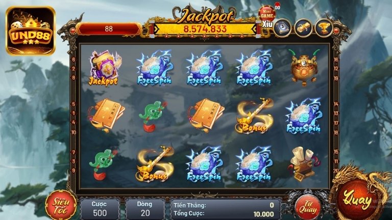 Các biểu tượng trong Võ Lâm Truyền Kỳ VND88