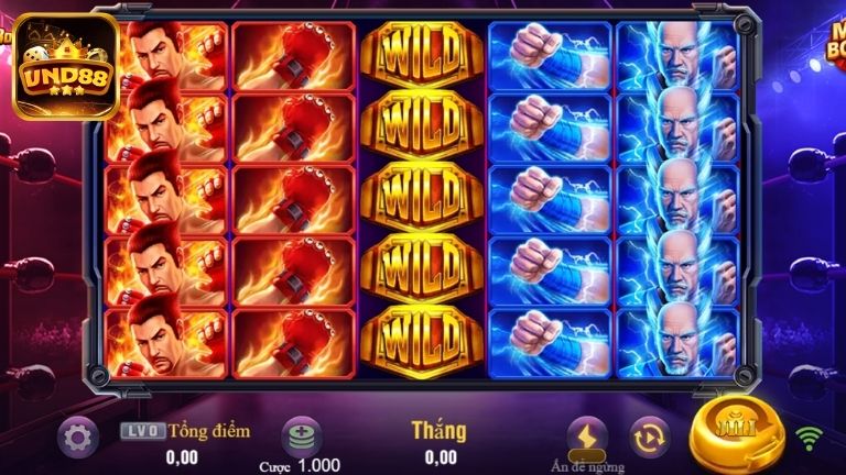 Cách thức hoạt động của game Boxing King  tại VND88