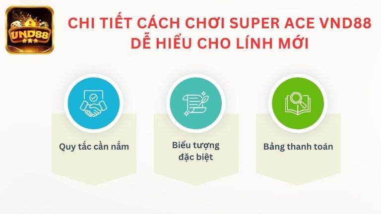 Chi tiết cách chơi Super Ace VND88 dễ hiểu cho lính mới
