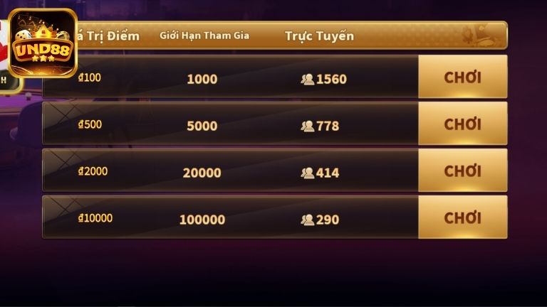 Giới thiệu Mậu Binh VND88