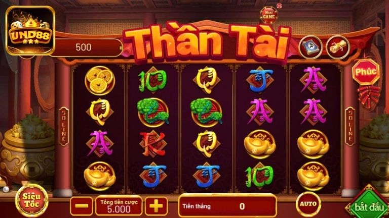 Giới thiệu tổng quan game Thần Tài VND88