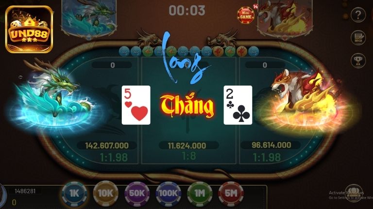 Hướng dẫn cách chơi Long Hổ chi tiết cho tân binh tại VND88