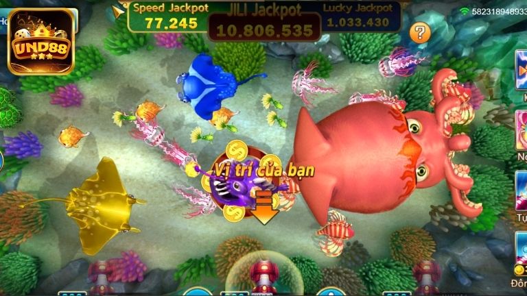 Hướng dẫn cách tham gia Jackpot Fishing VND88 chi tiết a - z