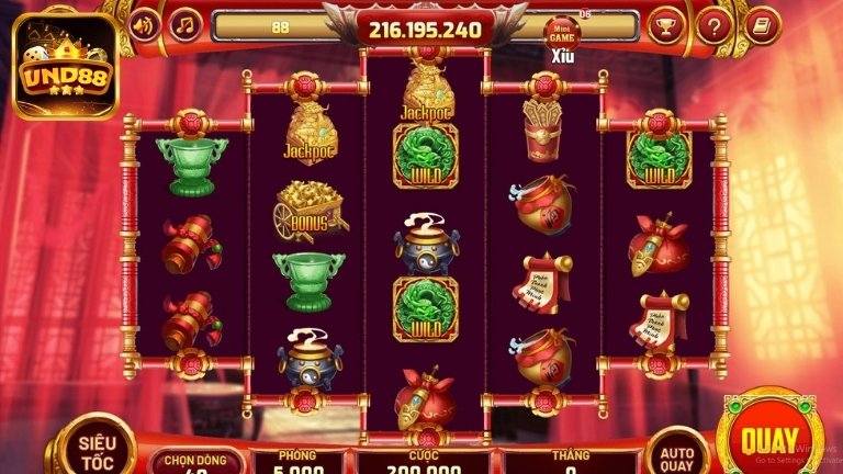 Hướng dẫn cách tham gia quay hũ Lộc Đỉnh Ký VND88