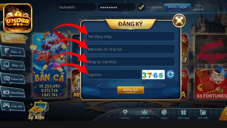 Hướng dẫn đăng ký VND88 chi tiết cho tân thủ