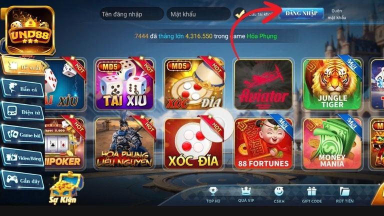 Hướng dẫn đăng nhập VND88 nhanh chóng và an toàn