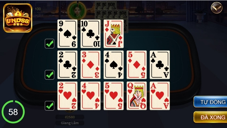 Mậu Binh – Thử thách sắp xếp chi thông minh, tránh binh lủng